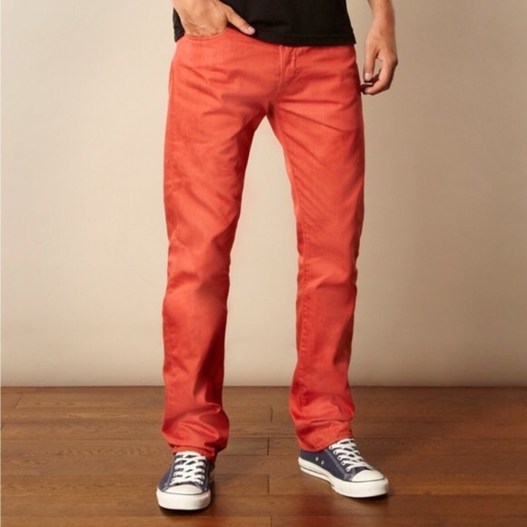 levis orange jeans